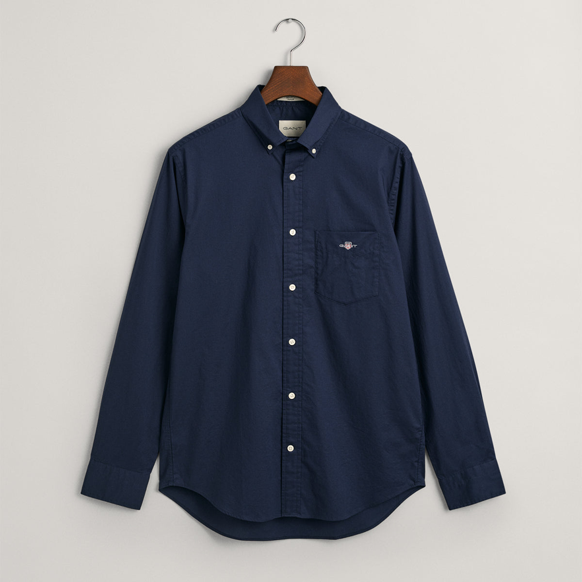 Gant Herren Regular Poplin Hemd