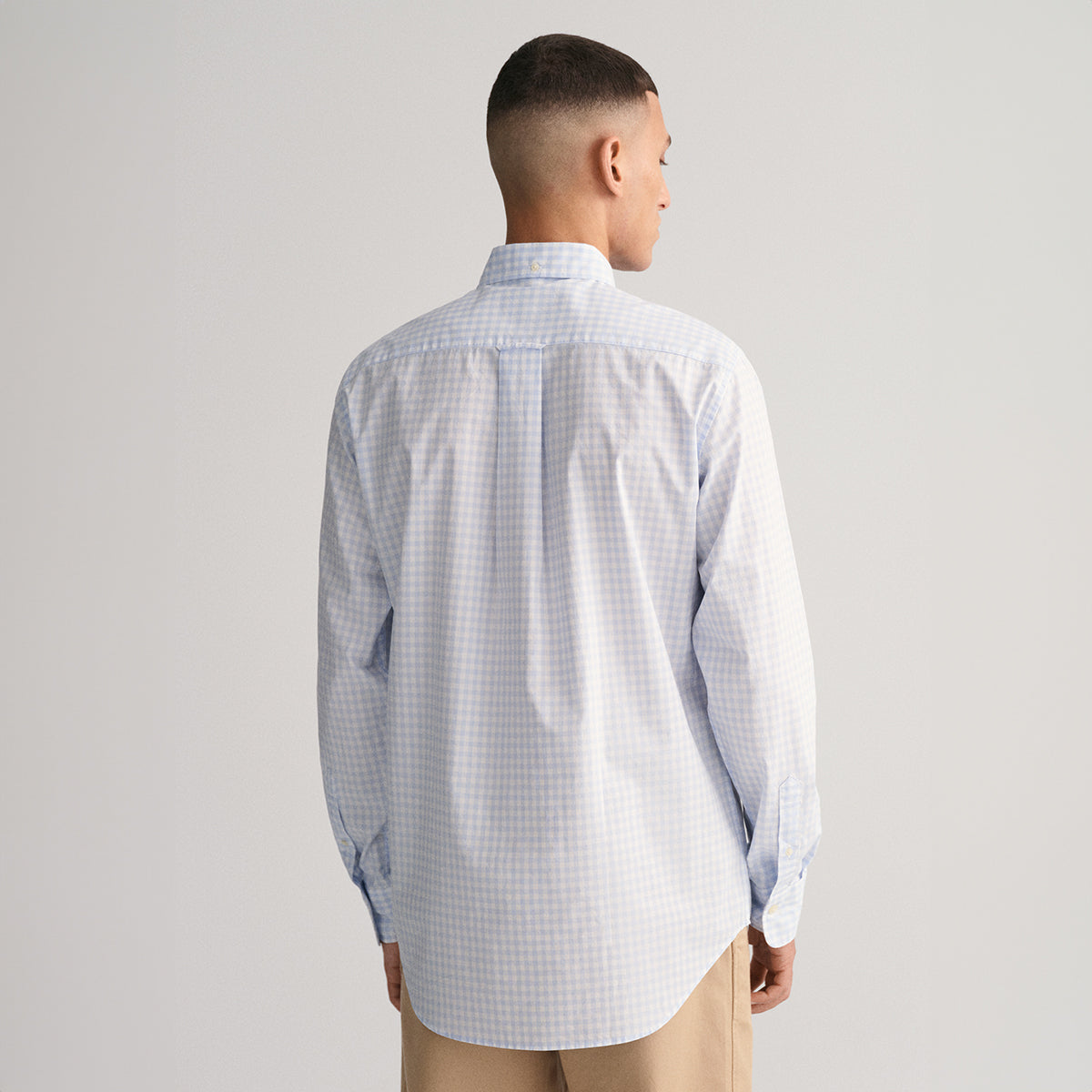 Gant Herren Regular Poplin Gingham Hemd