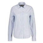 Damen Bluse Regular Fit Popeline Hemd mit Streifen