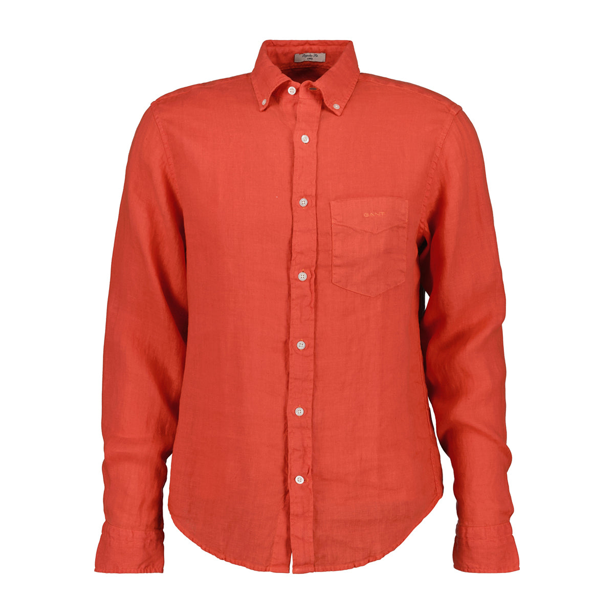 Gant Herren Regular Untucked Leinen Hemd