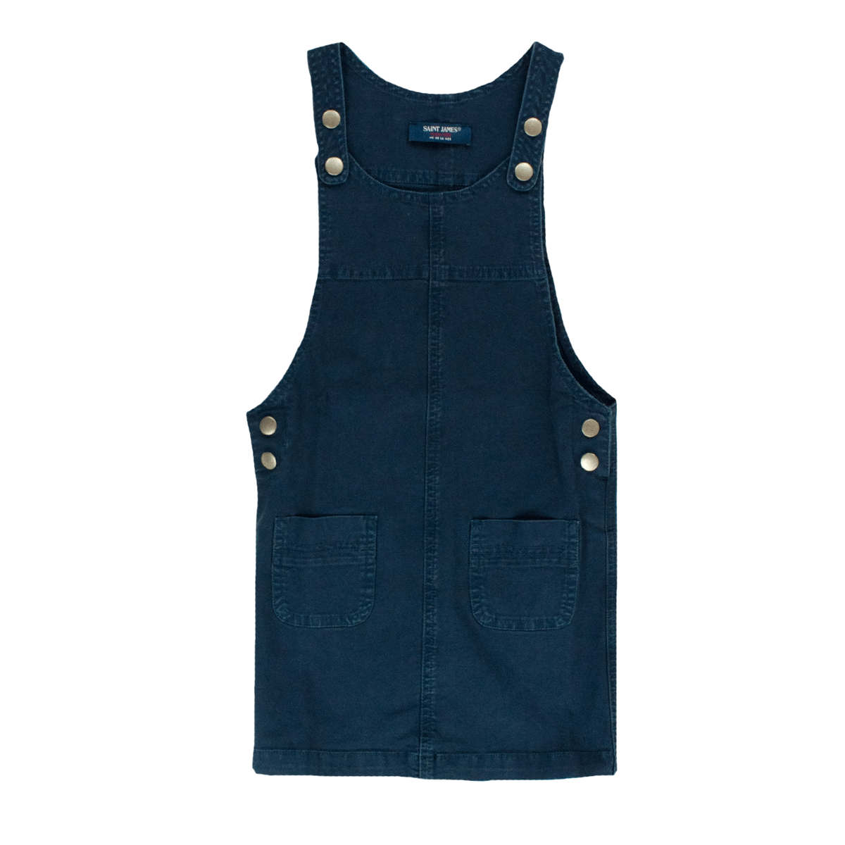 Saint James Kinder Kleid Latzkleid Lilas E Canvas