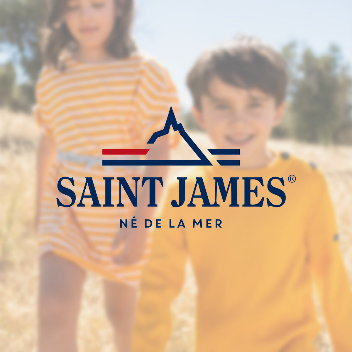 Saint James Kinder Pullover Moussaillon RIII + RL