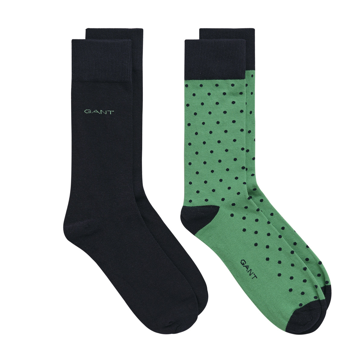 Gant Herren Socken Doppelpack  Solid and Dot Socks