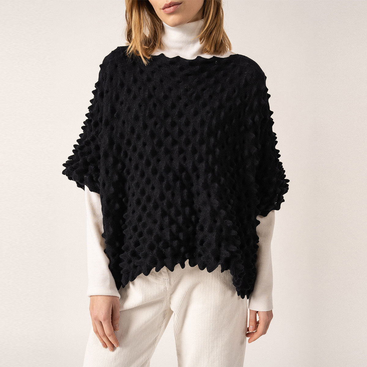 Saint James Damen Poncho Alveole