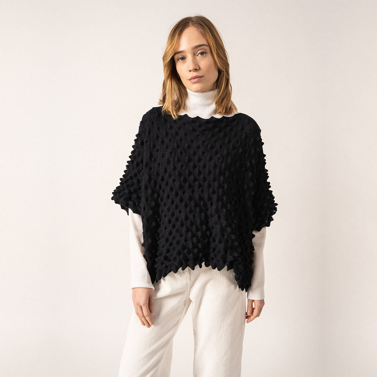 Saint James Damen Poncho Alveole