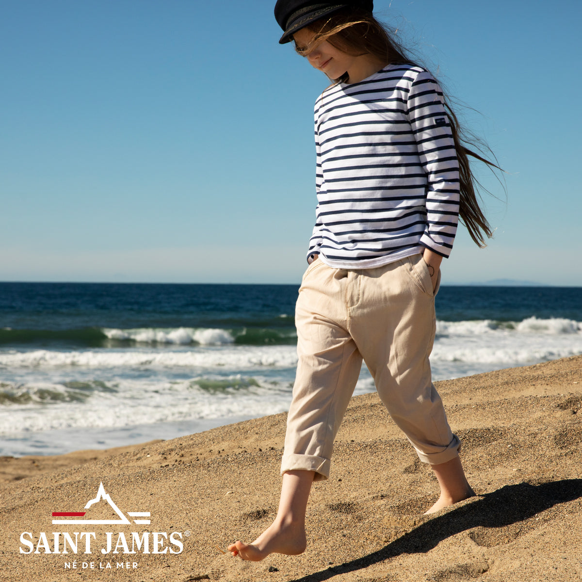 Saint James Kinder Regenjacke Pacifique