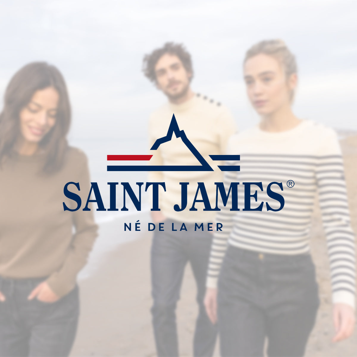 Saint James Herren Pullover Cuirassé