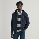 Gant Herren Kapuzen Strickjacke