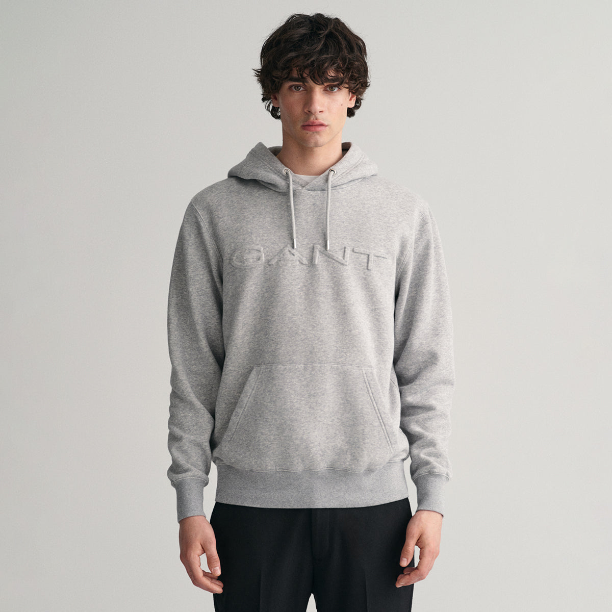 Gant Herren Kapuzenpullover Embossed Sweat Hoodie