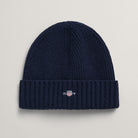 Gant Unisex Wintermütze Shield Wool Beanie