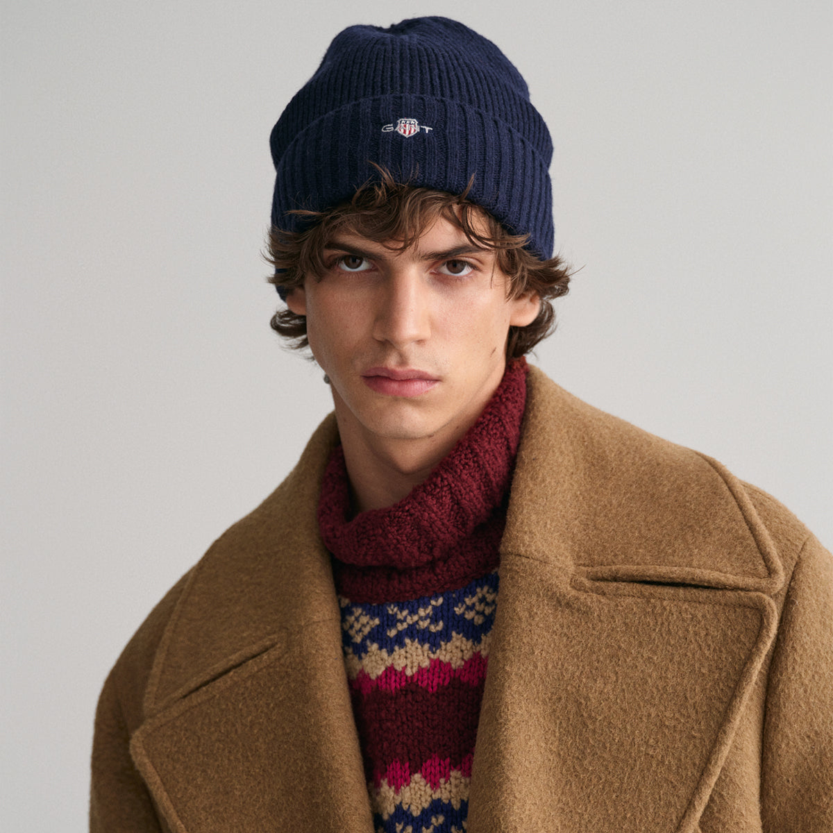 Gant Unisex Wintermütze Shield Wool Beanie