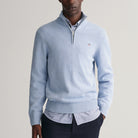 Gant Herren Pullover Casual Cotton Halfzip Troyer