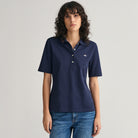 Gant Damen Slim Shield SS Pique Poloshirt