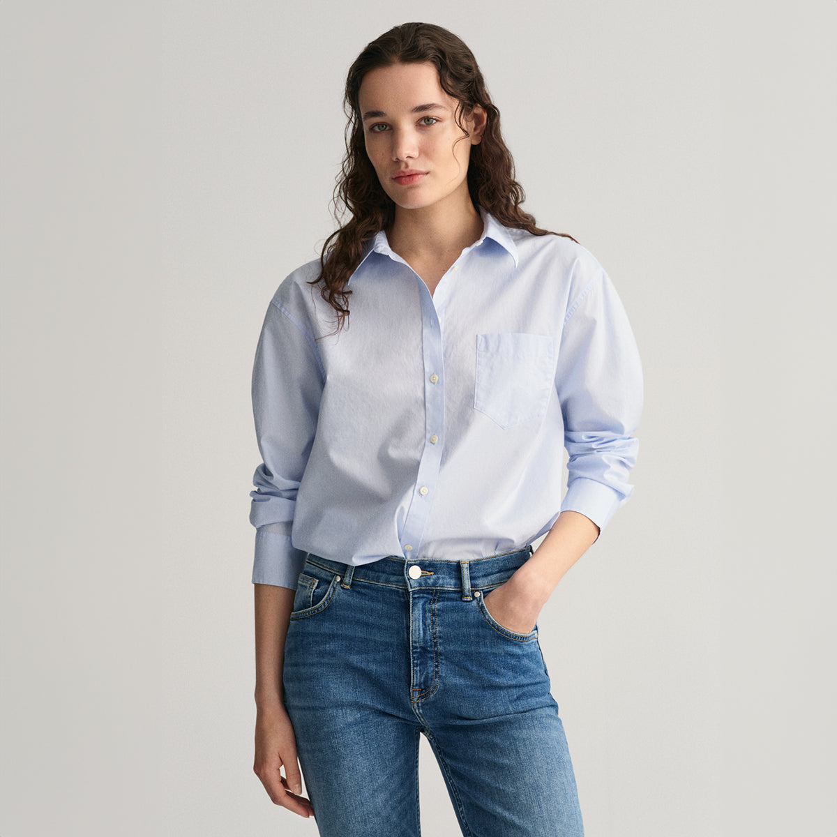 Gant Damen Bluse Relaxed Poplin