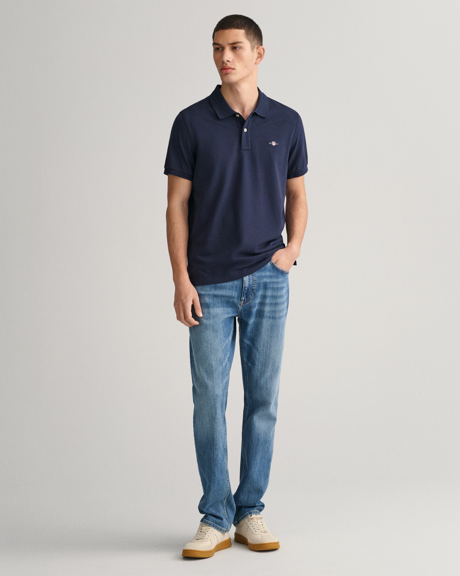 Gant Herren Regular Fit Shield Piqué Poloshirt