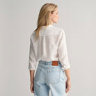 Gant Damen Bluse Regular Linen Chambray