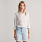 Gant Damen Bluse Regular Linen Chambray