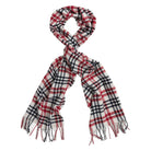 Gant Unisex Schal Check Twill Scarf aus Wolle