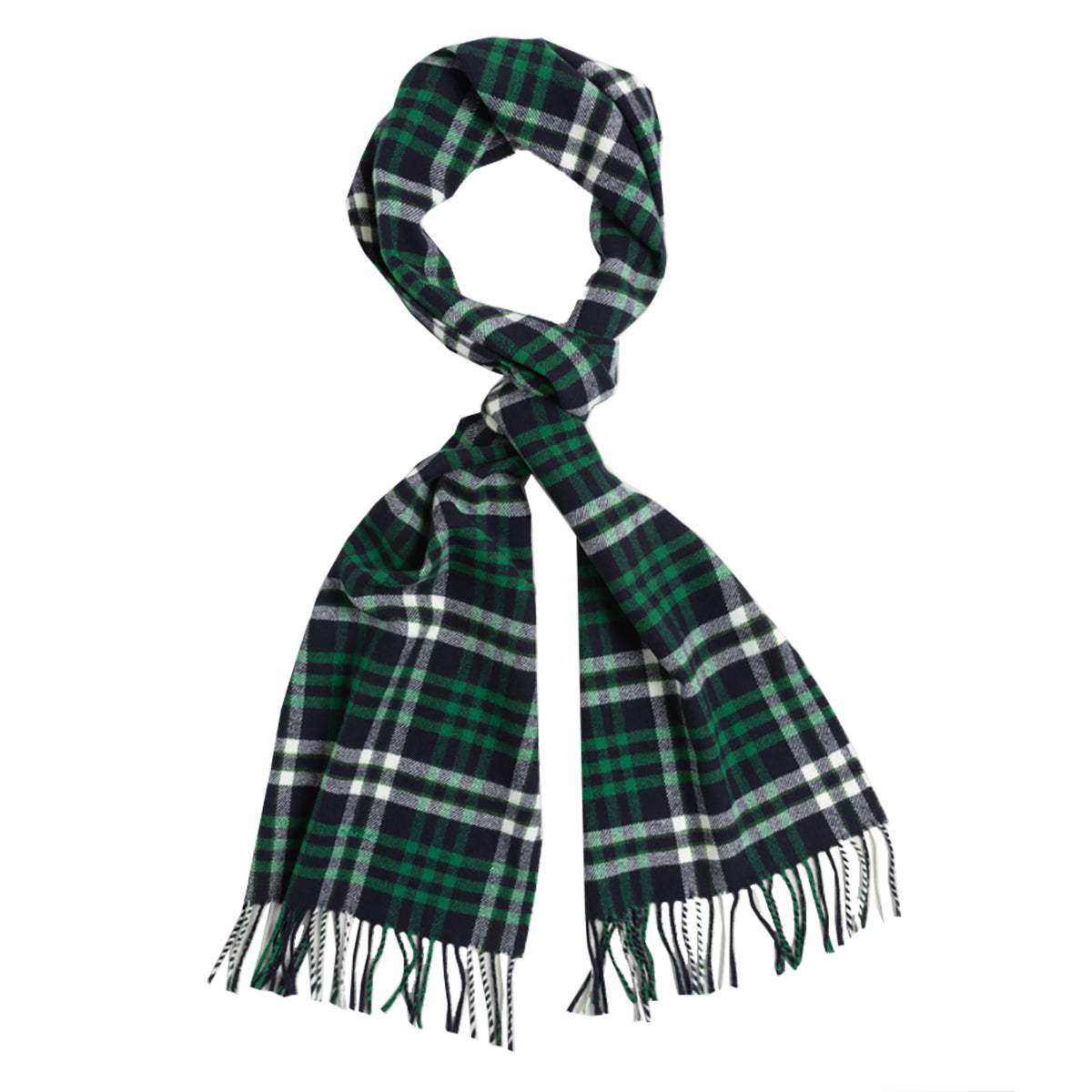 Gant Unisex Schal Check Twill Scarf aus Wolle