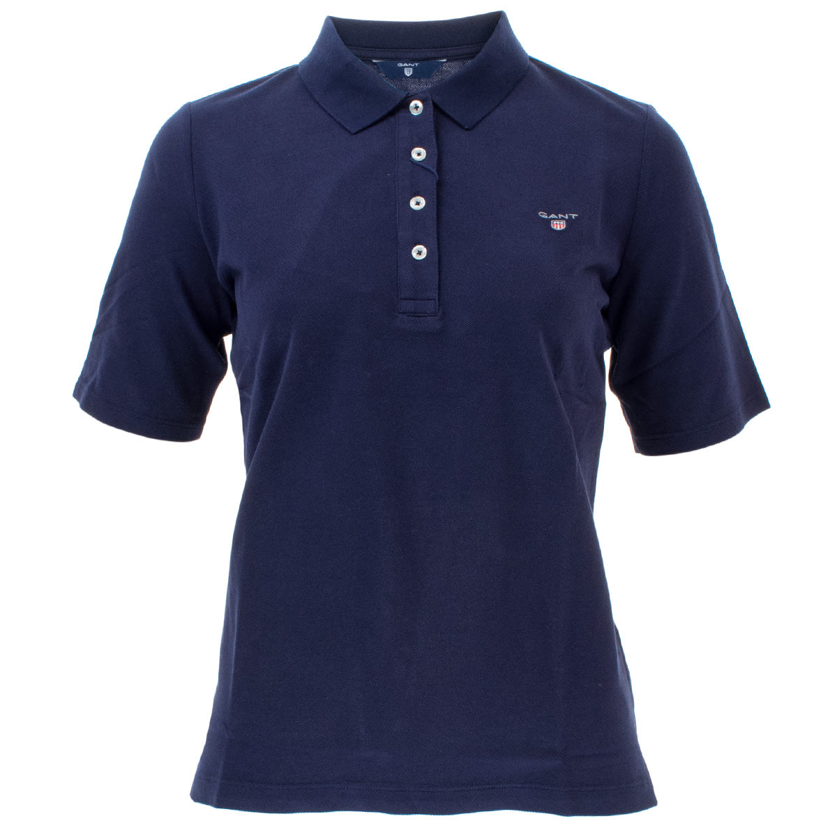 Gant Damen Poloshirt The Original Pique Unifarben