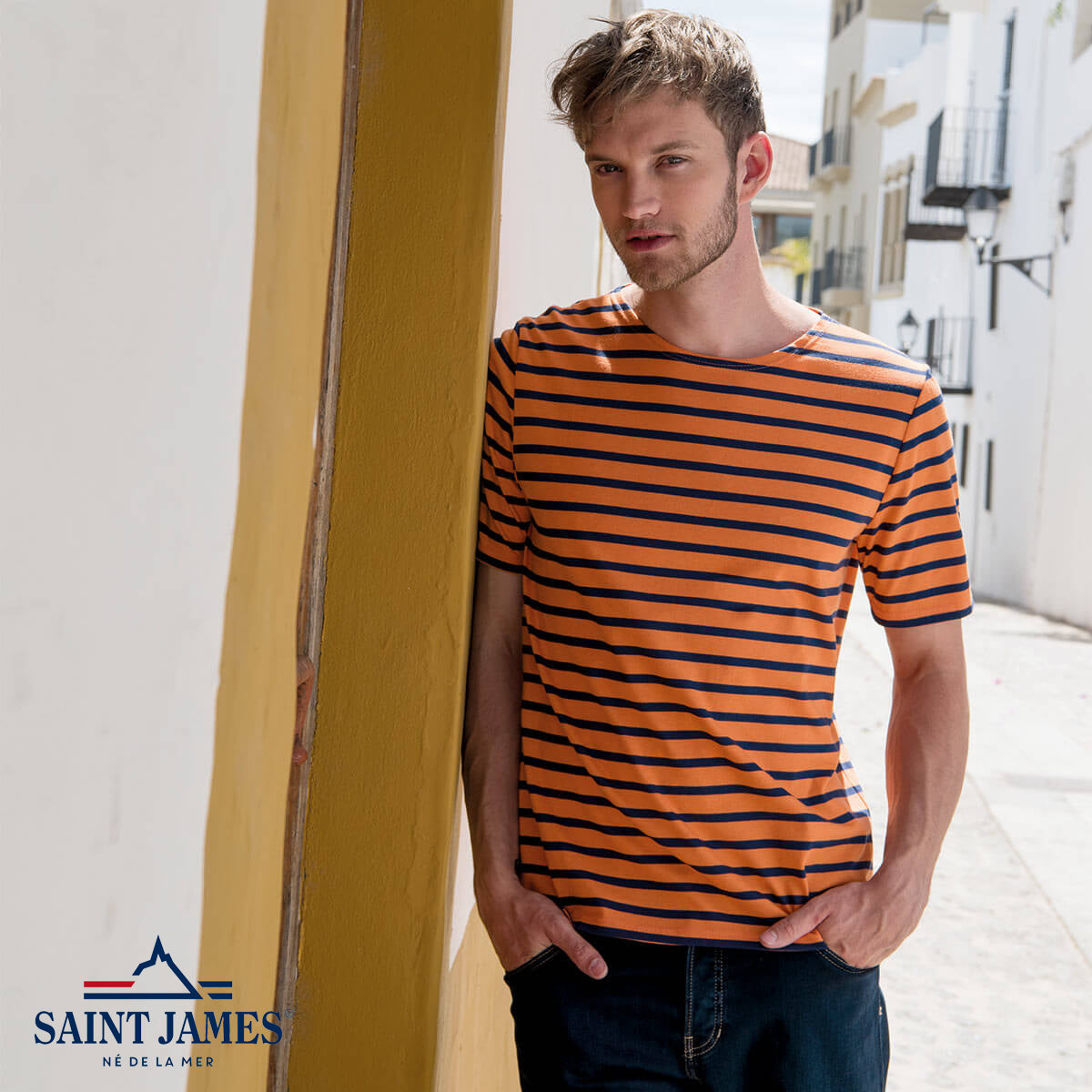 Saint James Unisex Shirt Levant Modern