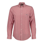 Gant Herren gestreift Regular Poplin Hemd