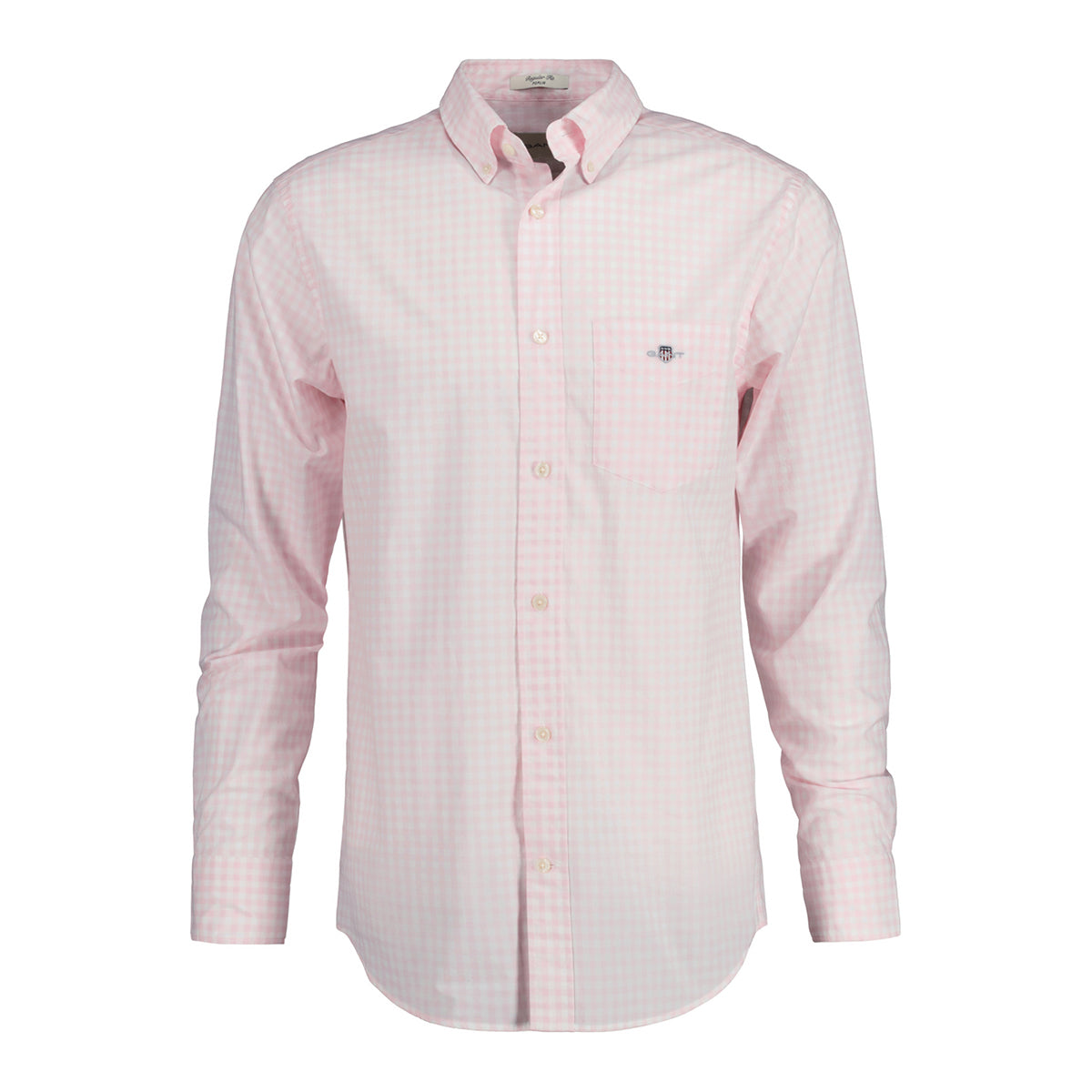 Gant Herren Regular Poplin Gingham Hemd