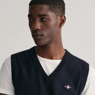 Gant Herren Pullunder Classic Cotton Slipover