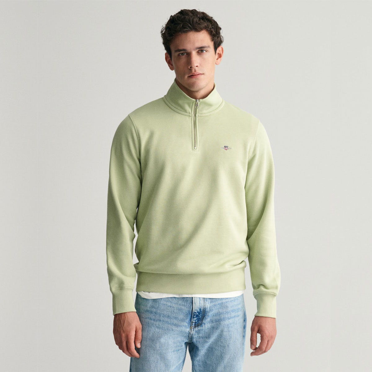 Gant Herren Troyer Regular Shield Half Zip Sweat