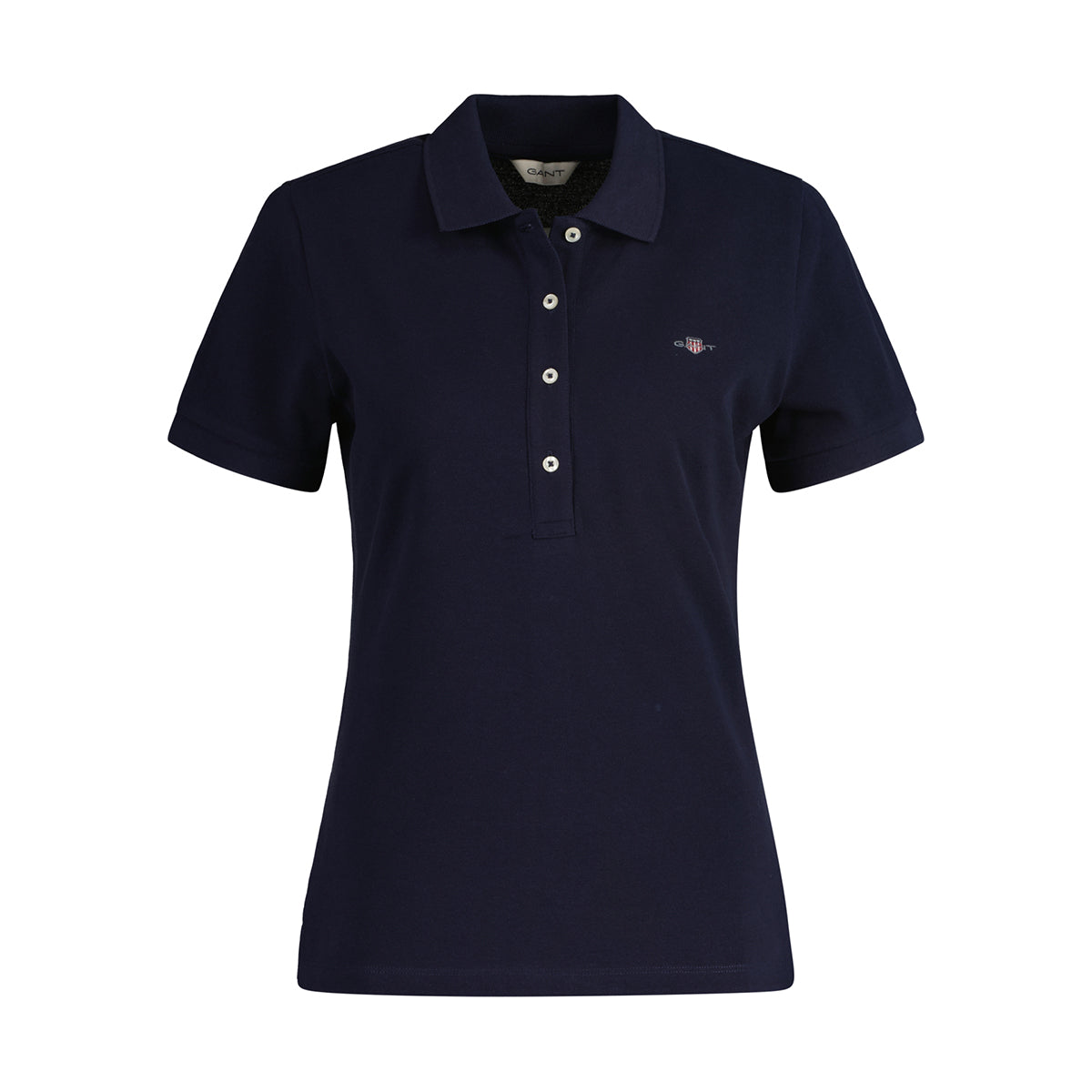 Gant Damen Poloshirt Cap Sleeve Pique Polo