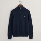 Gant Herren Pullover Casual Cotton Halfzip Troyer