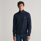 Gant Herren Pullover Casual Cotton Halfzip Troyer