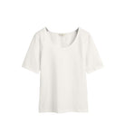 Gant Damen Shirt Scoop Neck Top mit U-Ausschnitt