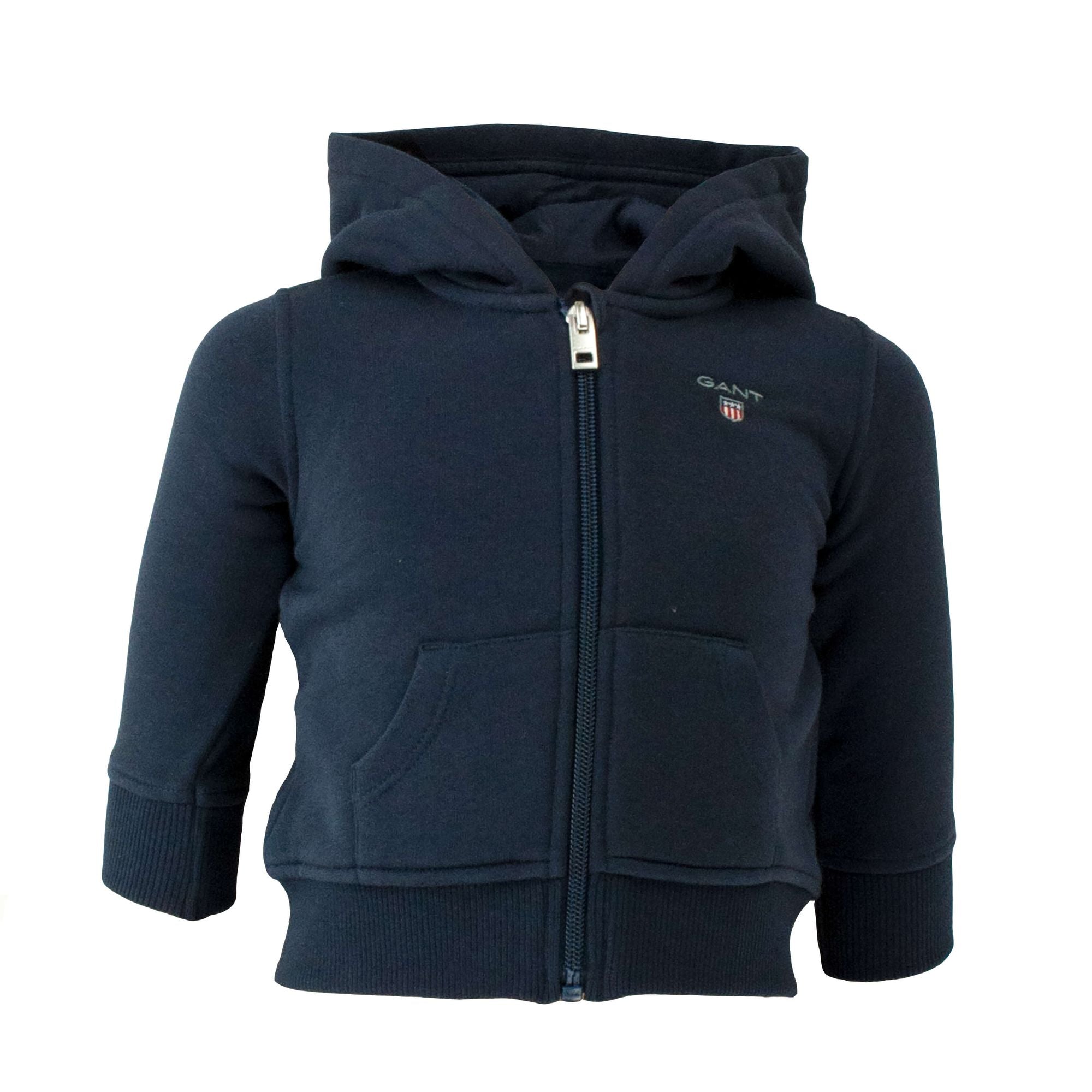 Gant Kinder Kapuzenpullover Original Zip Hoodie