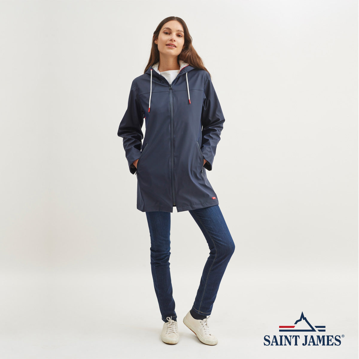 Saint James Damen Regenjacke mit Kapuze Ste Emma