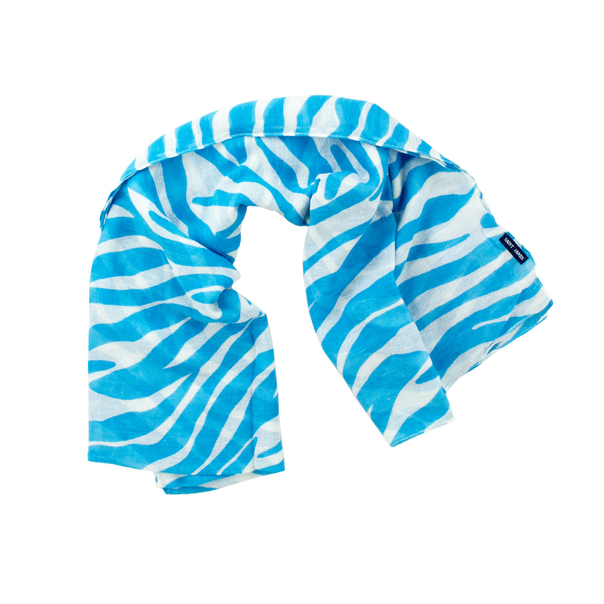 Saint James Damen Tuch Foulard Zebre