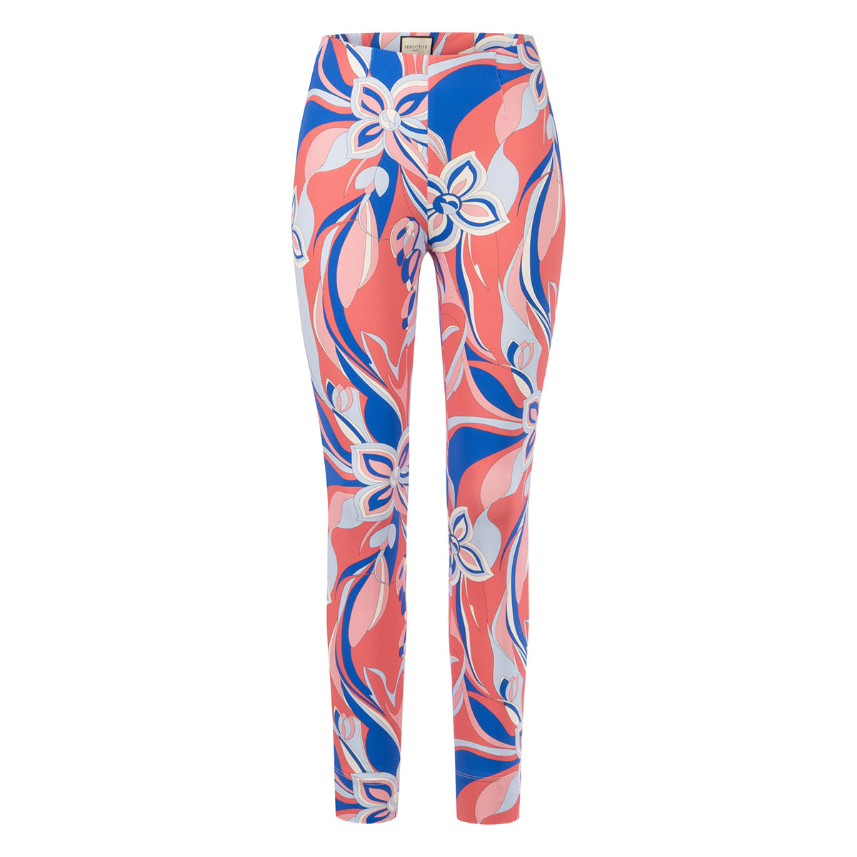 Seductive Damen Hose Sabrina Italien Print